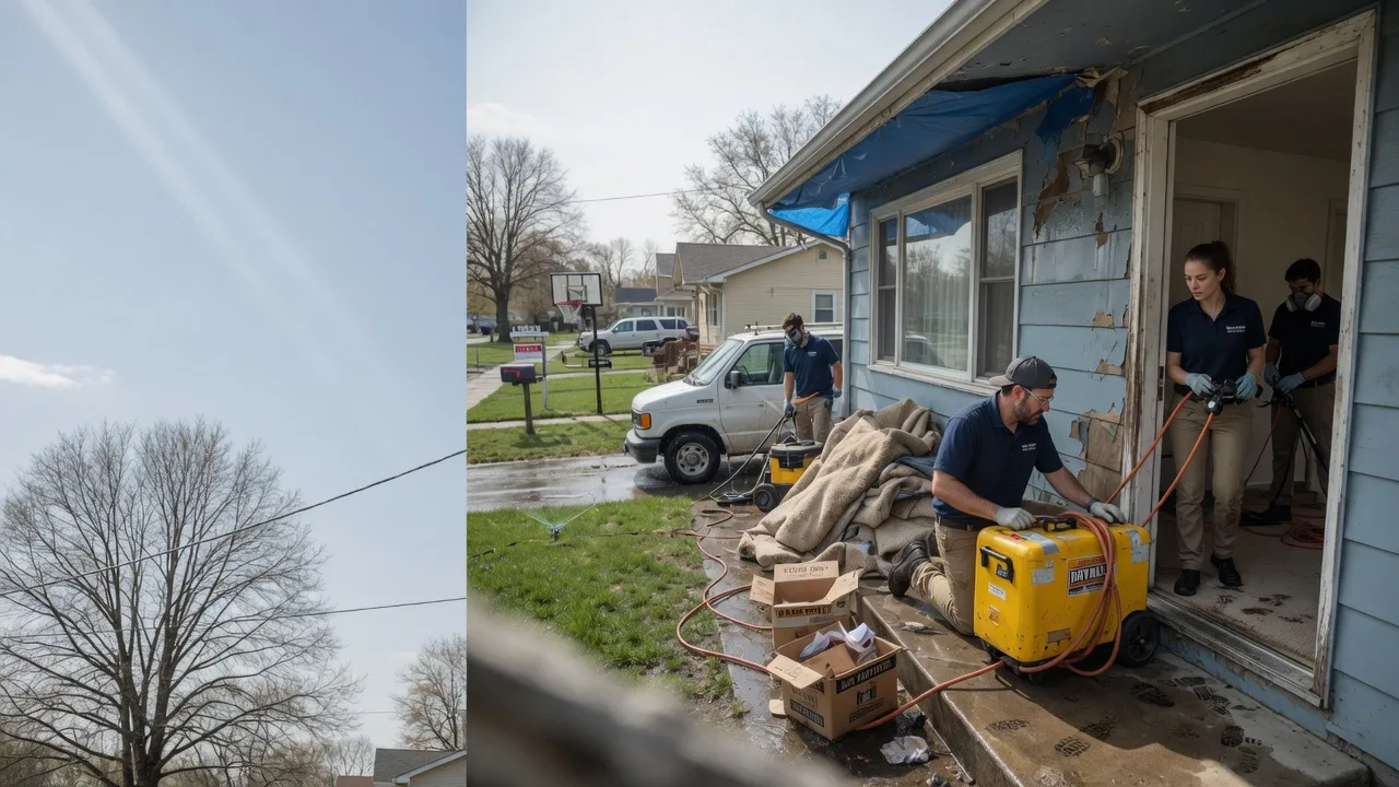 Basement Flood Cleanup in Harborton, VA near me